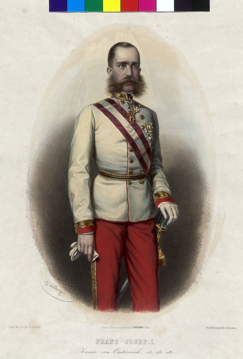 Kaiser von Österreich Franz Joseph I. von Artist Unknown