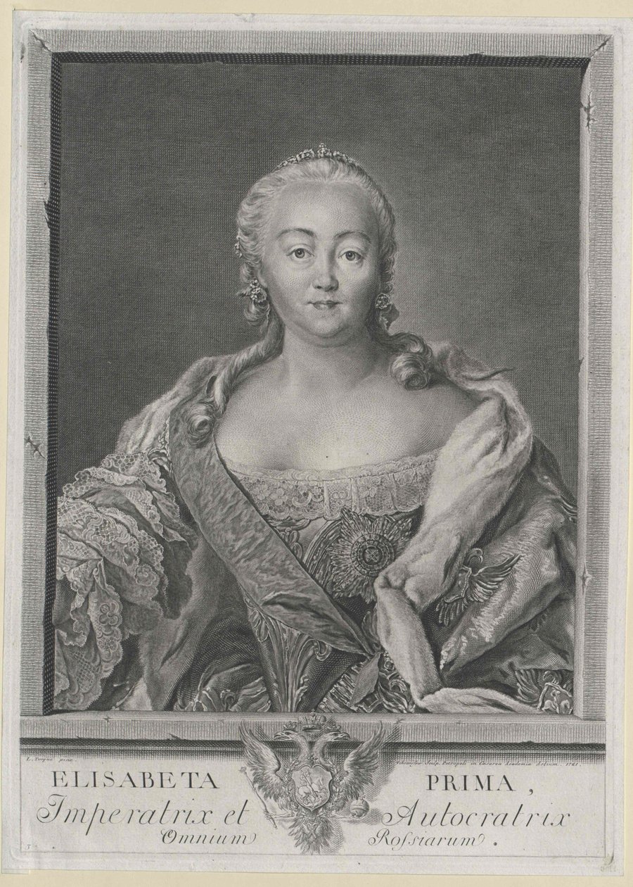 Kaiserin von Russland Elisabeth von Artist Unknown
