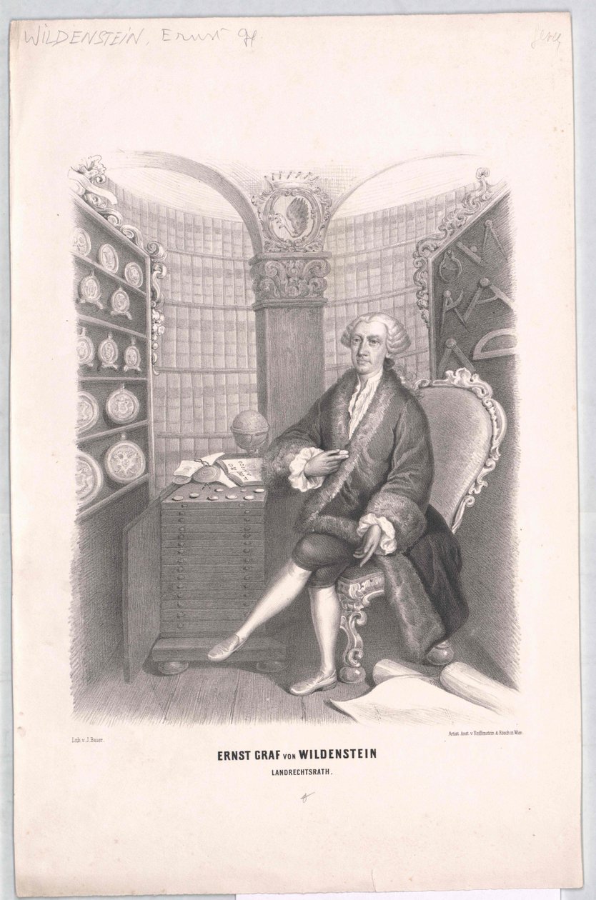 Ernst Heinrich Graf von Wildenstein von Artist Unknown