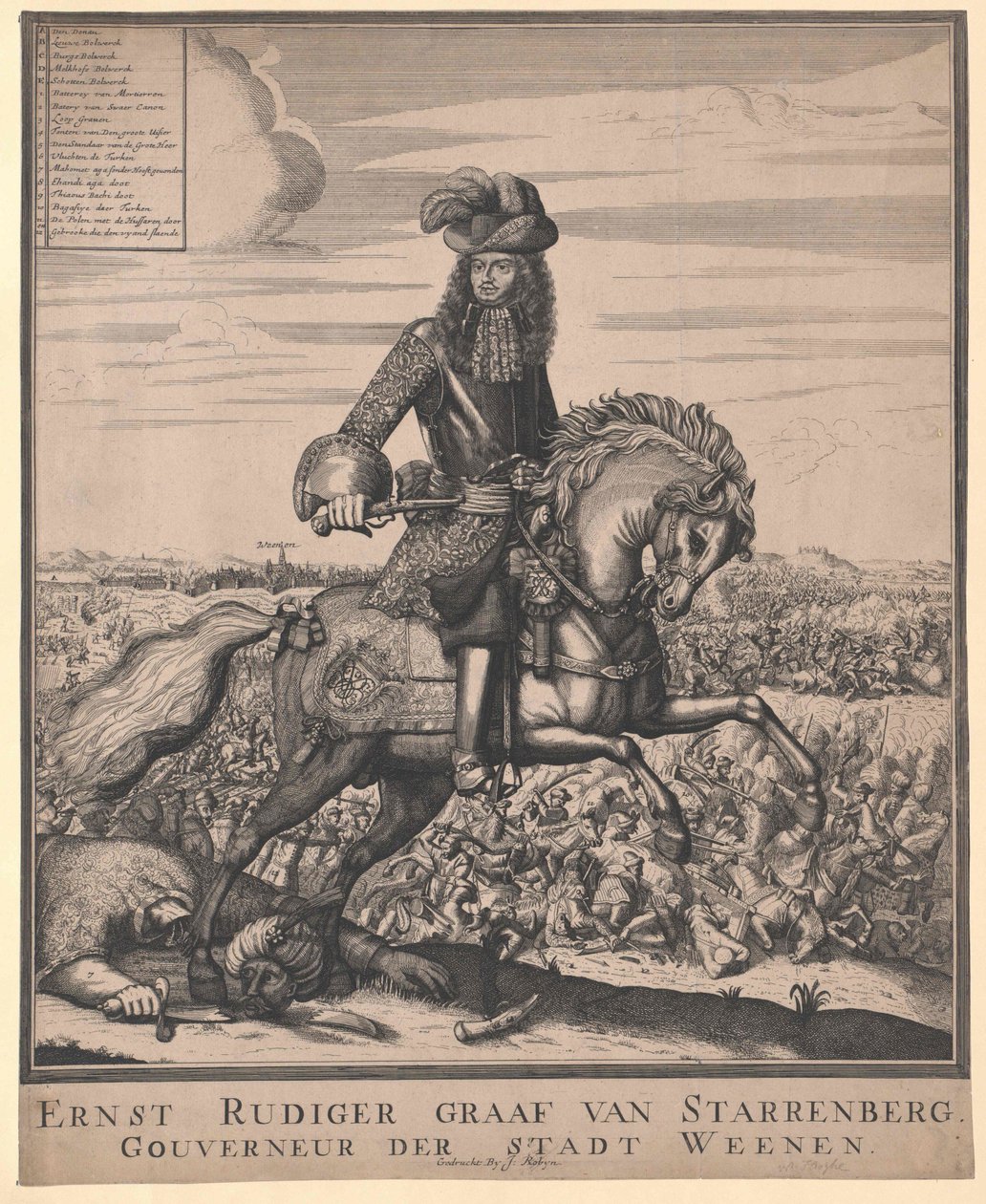 Ernst Roger Graf Starhemberg von Artist Unknown