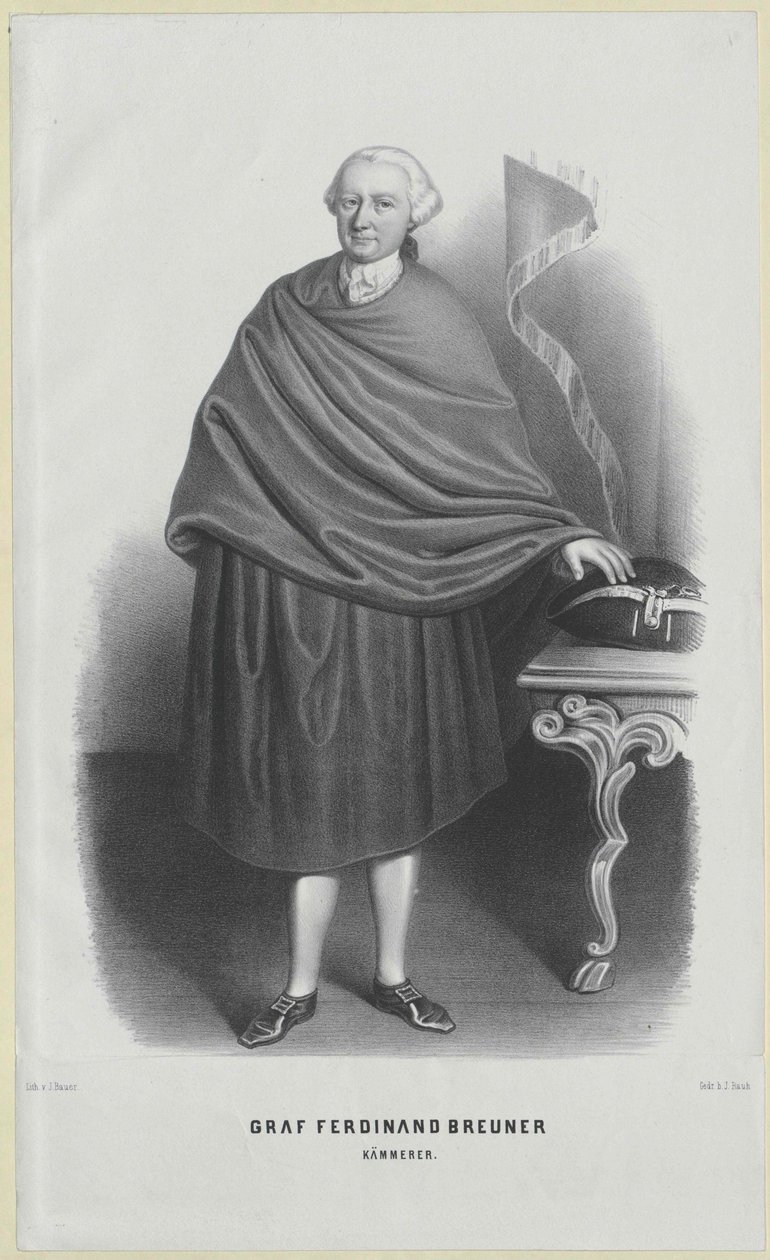 Ferdinand Graf Breunner von Artist Unknown