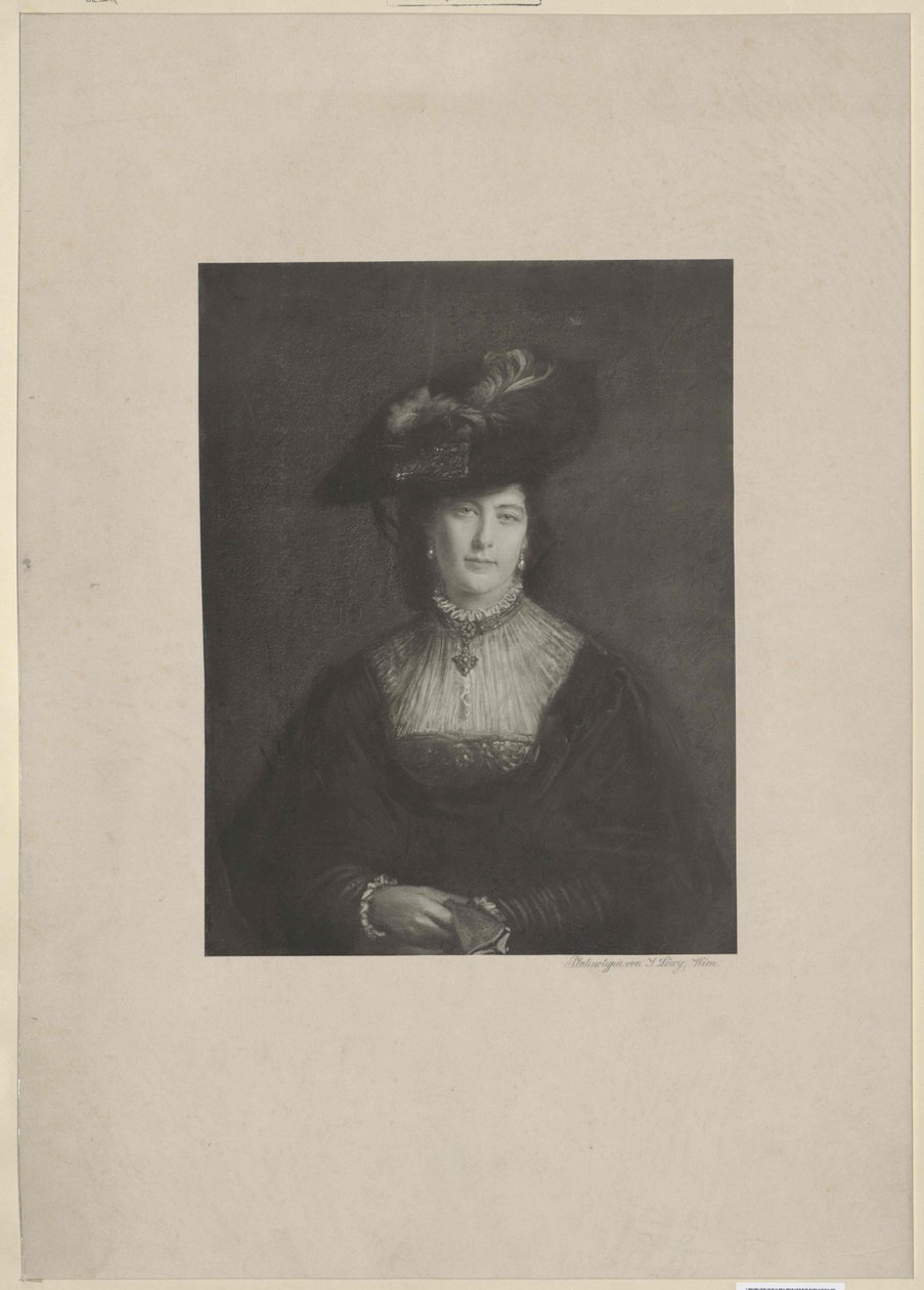 Francesca von Wertheimstein von Artist Unknown