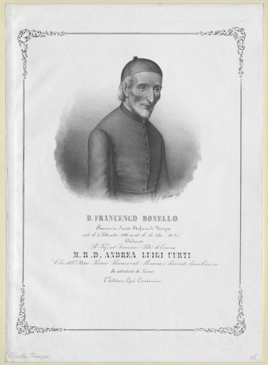 Francesco Bosello von Artist Unknown