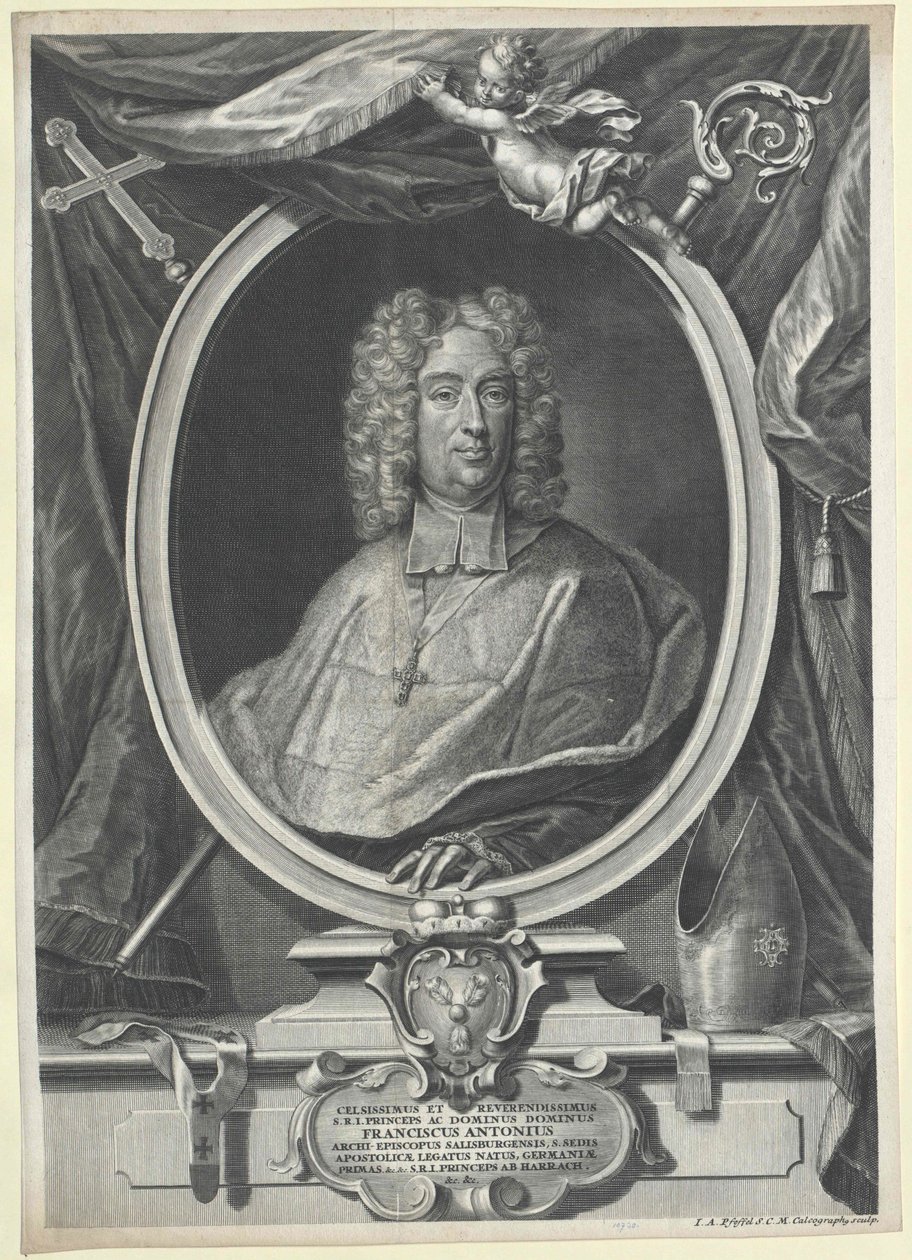 Franz Anton Graf Harrach von Artist Unknown