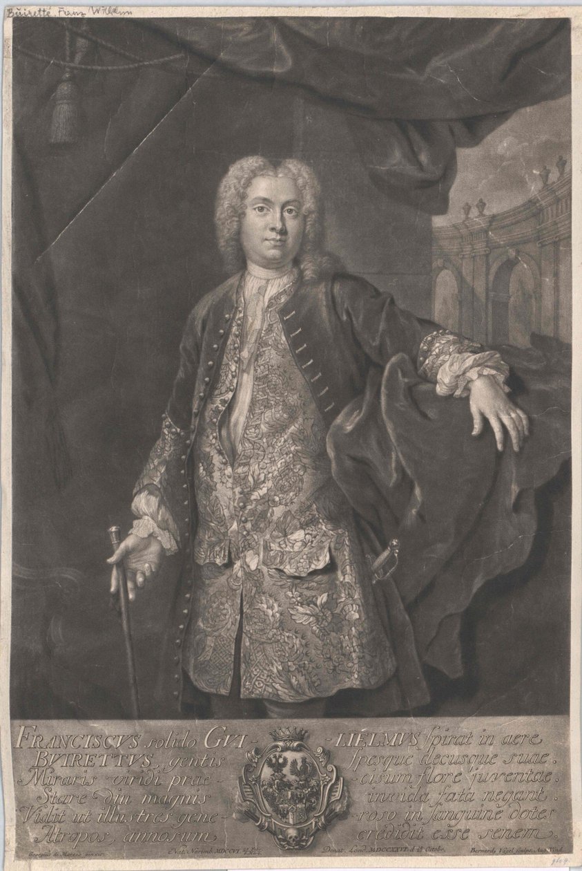 Franz Wilhelm Buirette-Oehlefeld von Artist Unknown