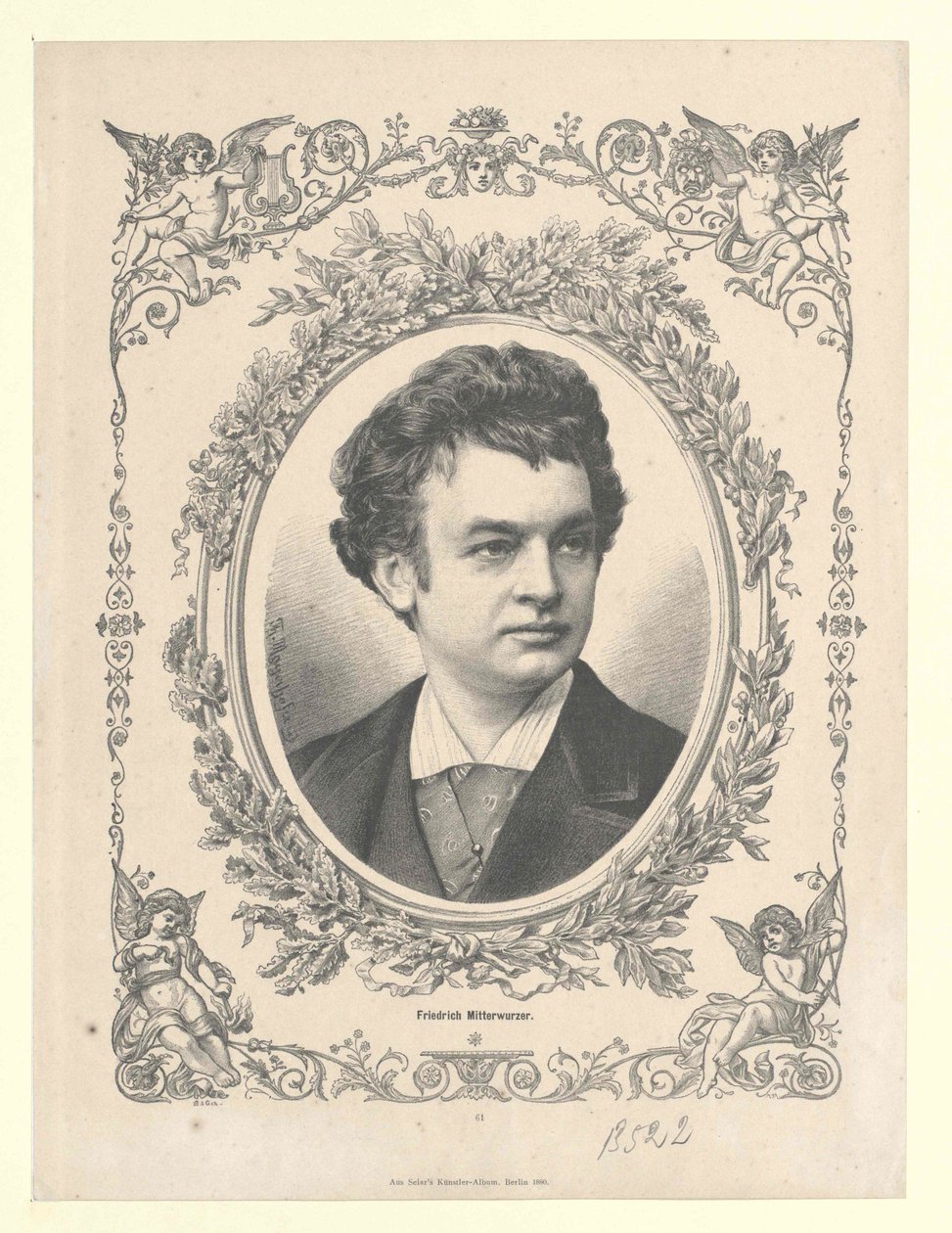 Friedrich Mitterwurzer von Artist Unknown