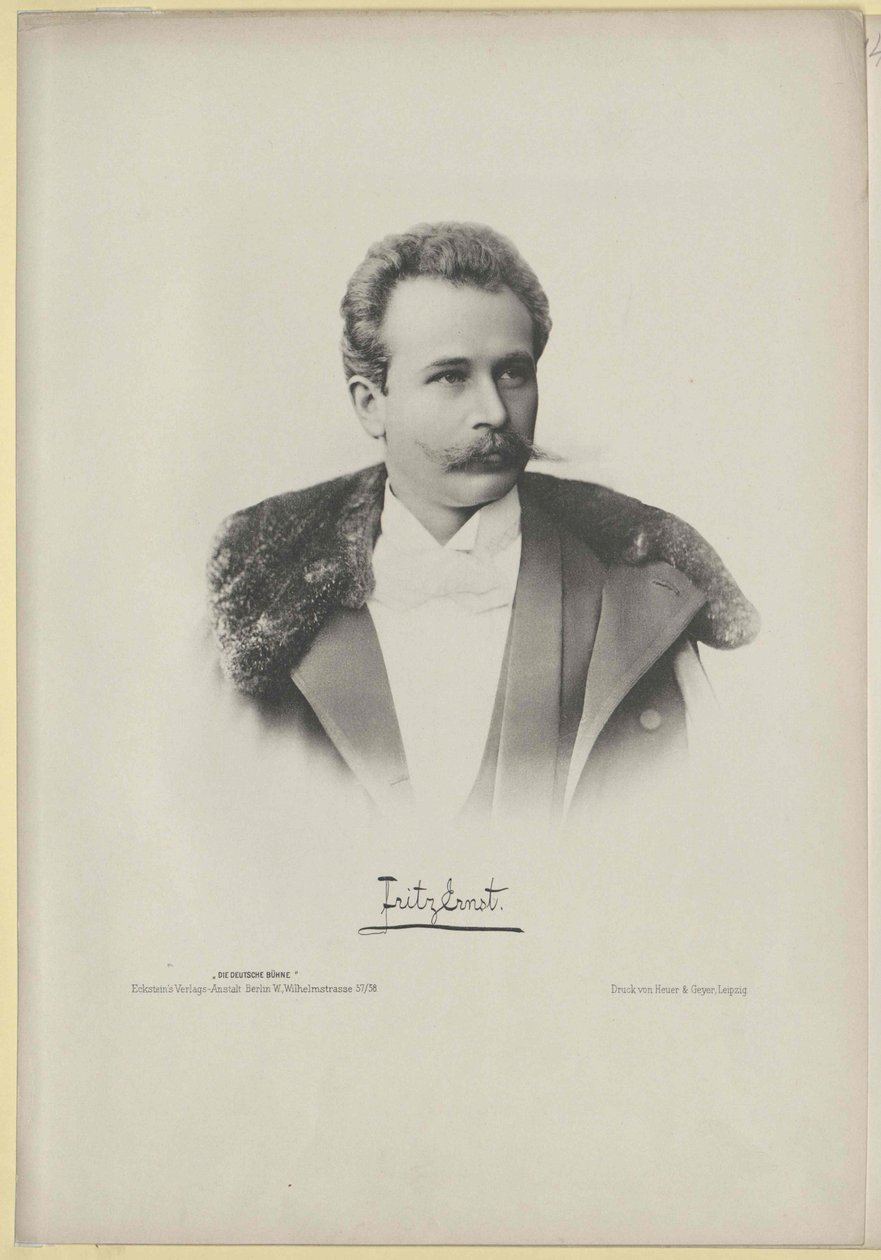 Fritz Ernst von Artist Unknown