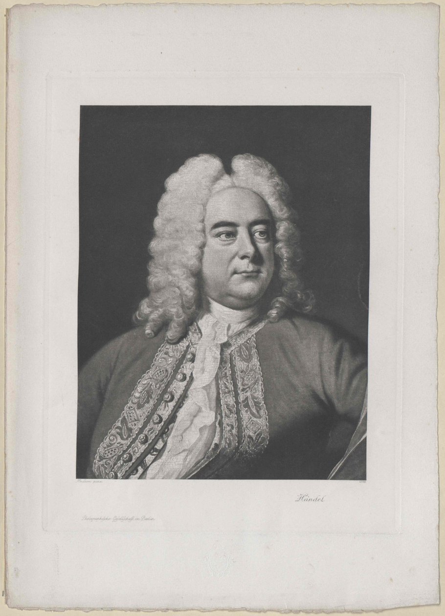 Georg Friedrich Händel von Artist Unknown