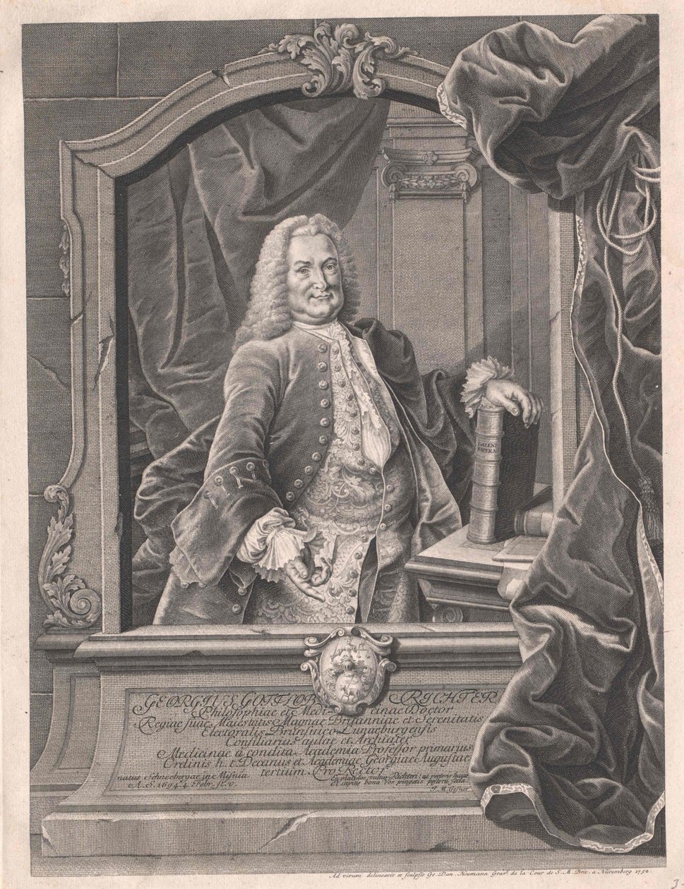 Georg Gottlob Richter von Artist Unknown