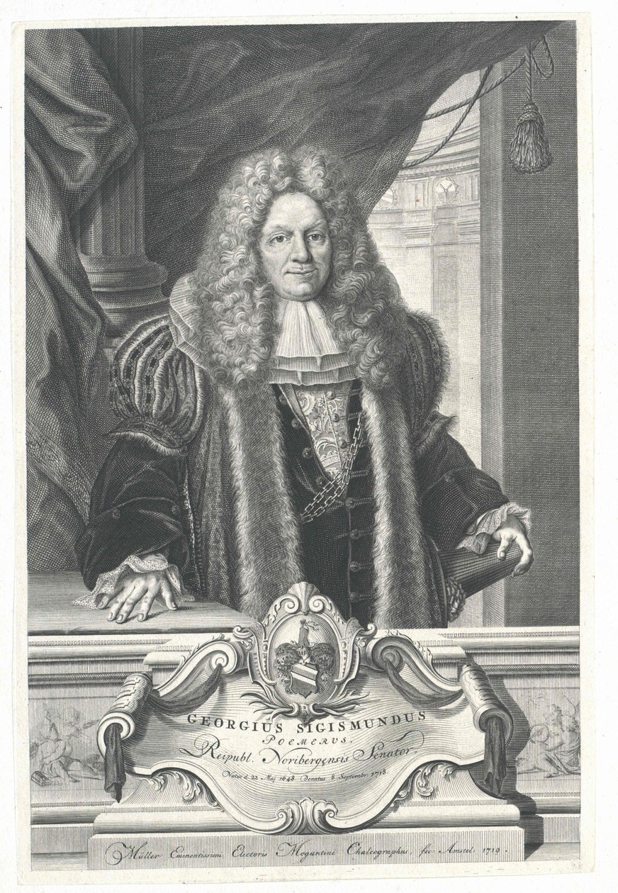 Georg Sigismund Poemer von Artist Unknown