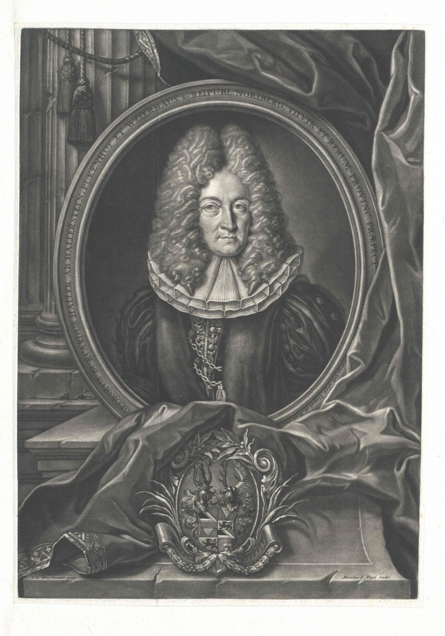 Georg Burkhard Haller von Hallerstein von Artist Unknown