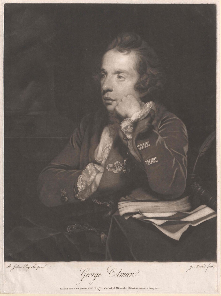 George Colman von Artist Unknown