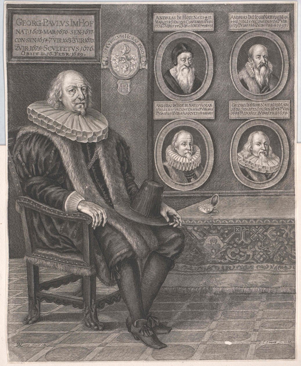 Georg Paul Imhof von Artist Unknown