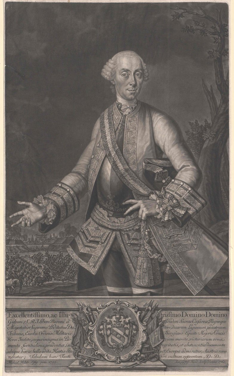 Gideon Ernst Freiherr Loudon von Artist Unknown