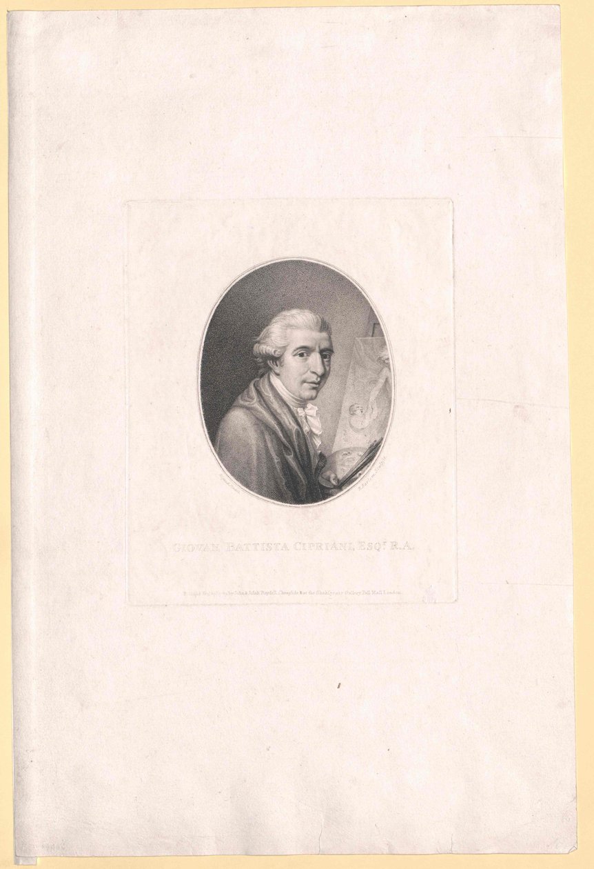 Giovanni Battista Cipriani von Artist Unknown