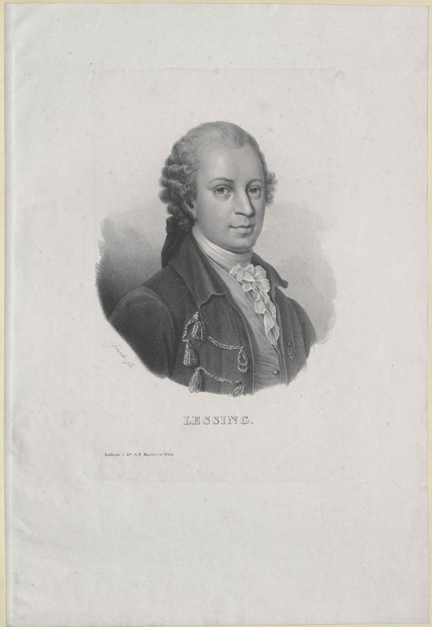 Gotthold Ephraim Lessing von Artist Unknown