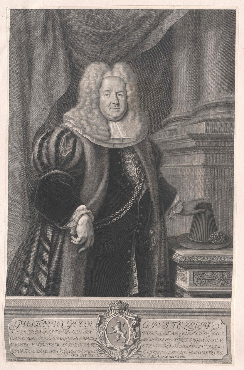 Gustav Georg Tetzel von Kirchensittenbach von Artist Unknown