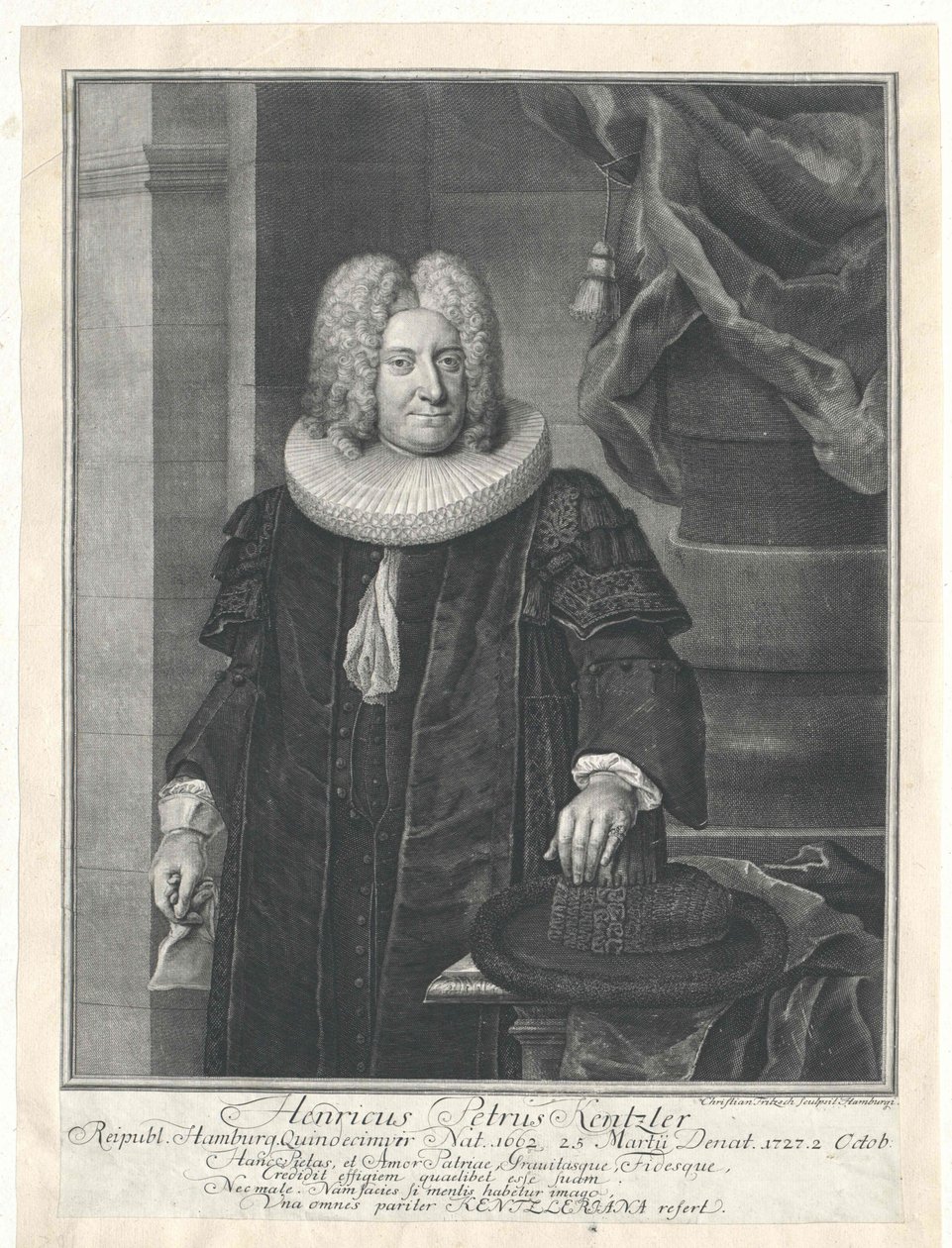 Henry Peter Kentzler von Artist Unknown