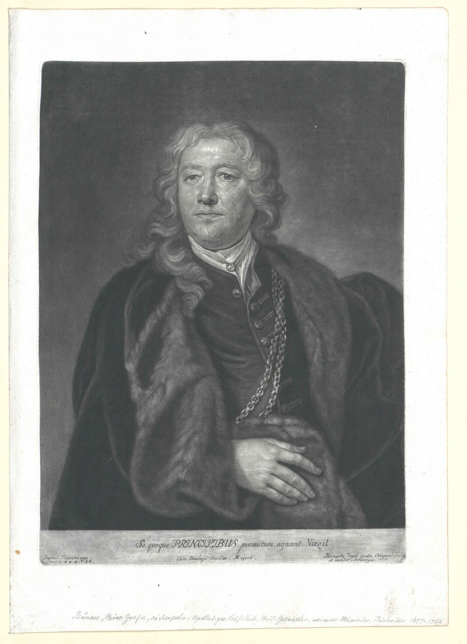 Heinrich Graf von Buenau von Artist Unknown