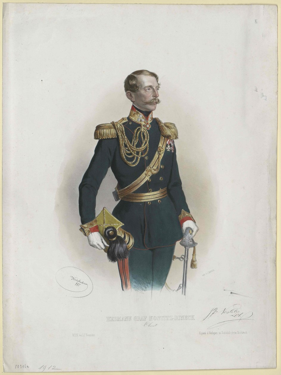 Hermann Graf Nostitz-Rieneck von Artist Unknown