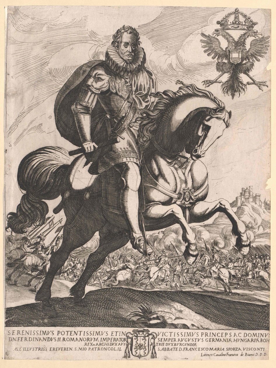 Heiliger Römischer Kaiser Ferdinand II. von Artist Unknown