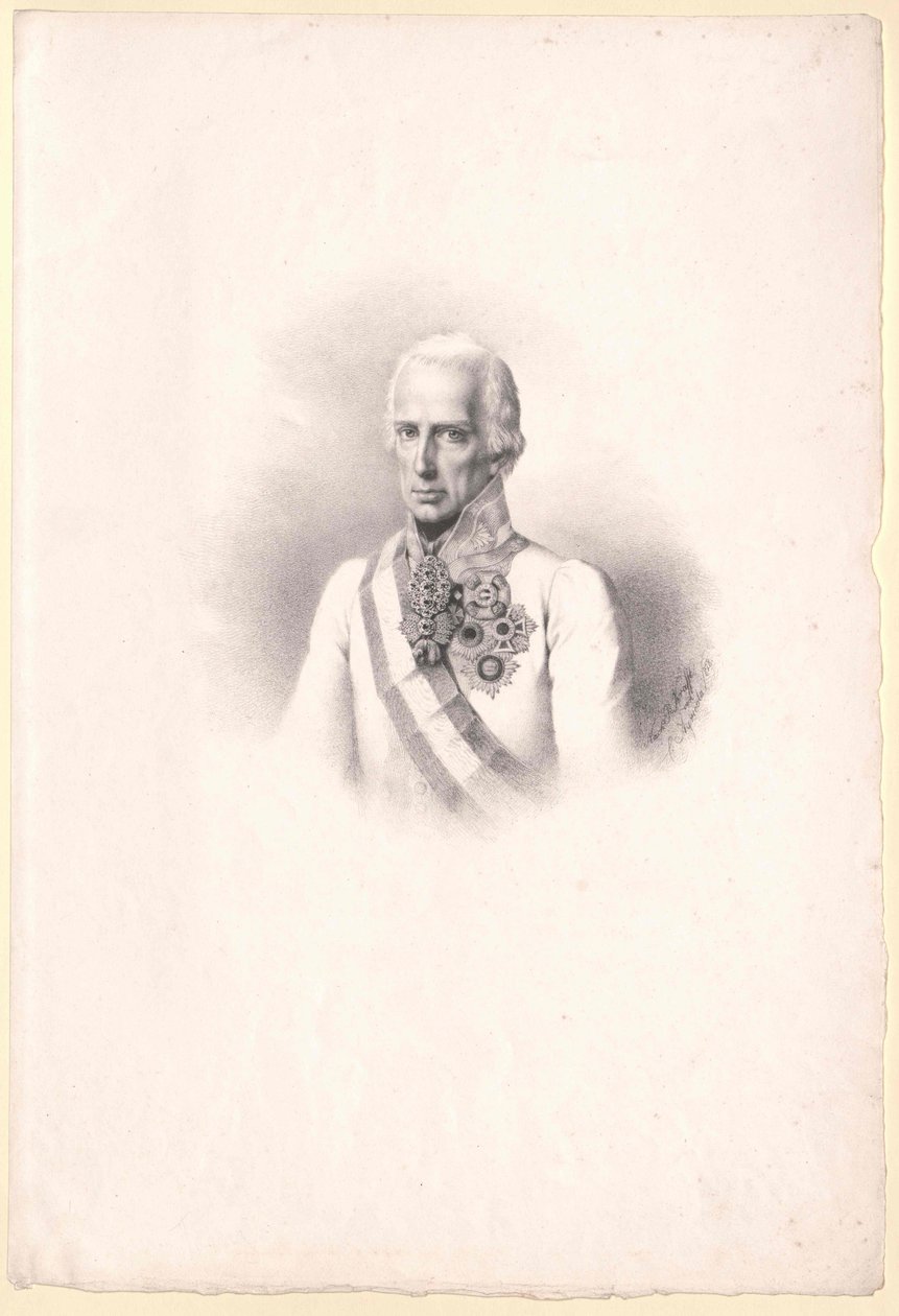 Heiliger Römischer Kaiser Franz II. von Artist Unknown