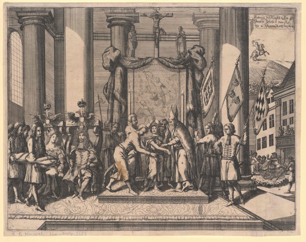 Heiliger Römischer Kaiser Joseph I. von Artist Unknown