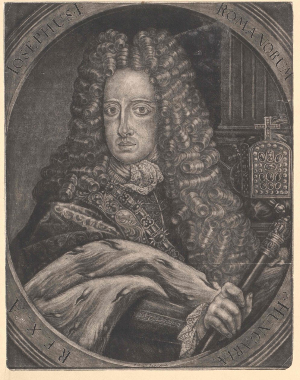 Heiliger Römischer Kaiser Joseph I. von Artist Unknown