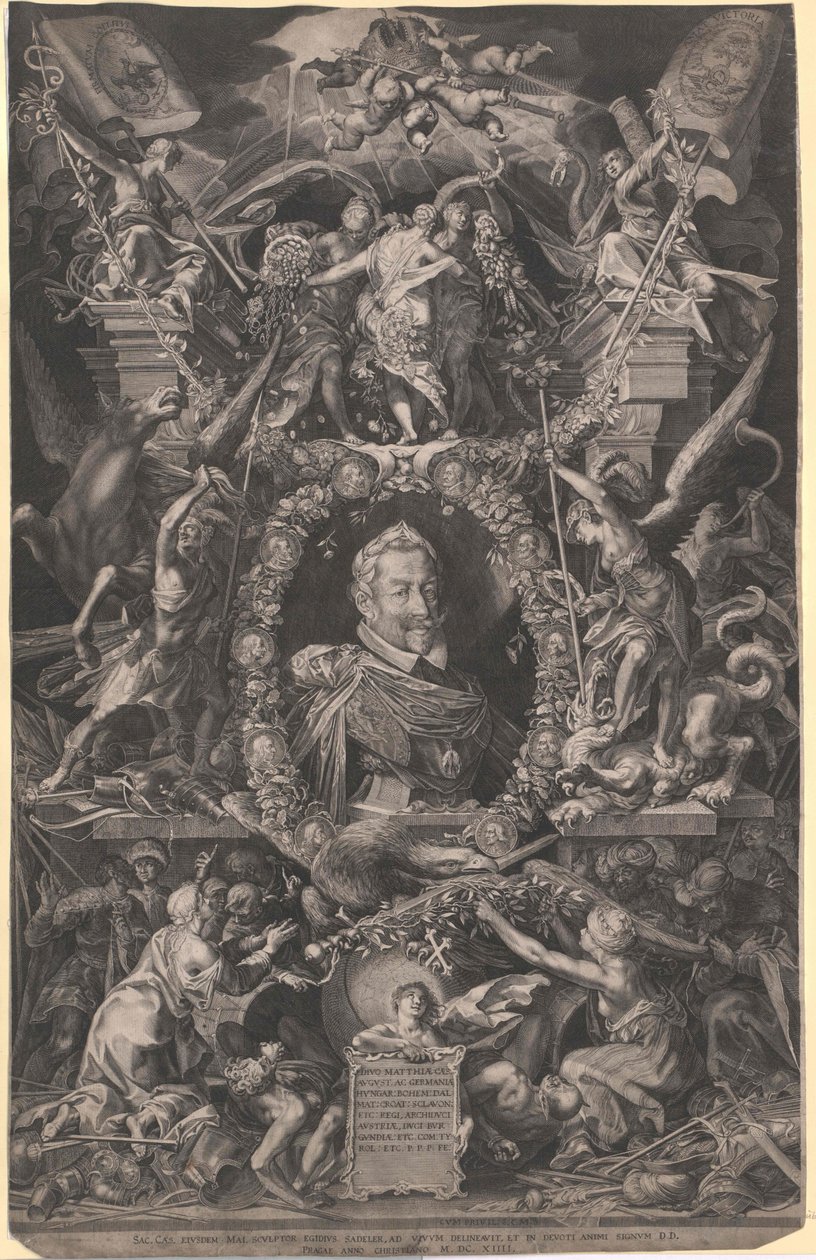 Heiliger Römischer Kaiser Matthias I. von Artist Unknown