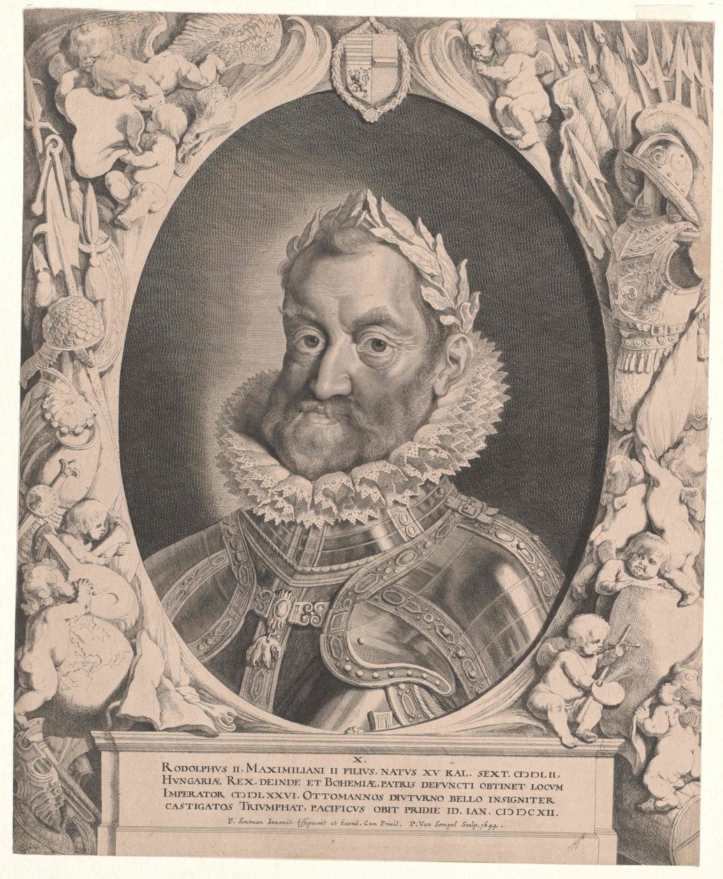 Römisch-deutscher Kaiser Rudolf II. von Artist Unknown