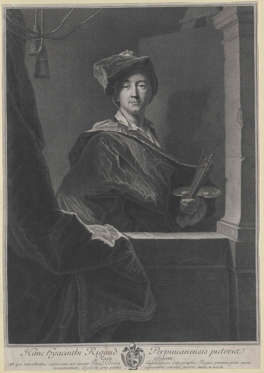 Hyacinthe Rigaud von Artist Unknown