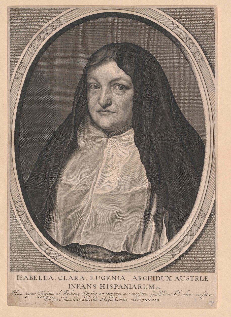 Infantin von Spanien Isabella Clara Eugenia von Artist Unknown