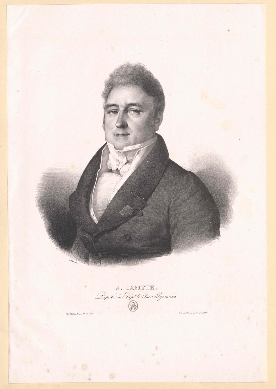 Jacques Lafitte von Artist Unknown