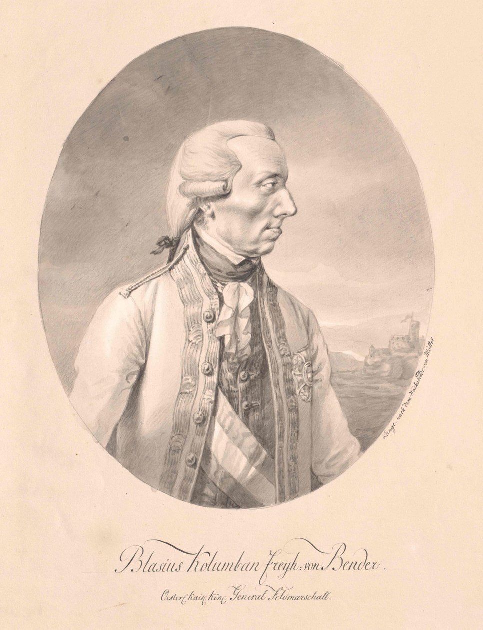 Johann Blaise Baron Bends von Artist Unknown