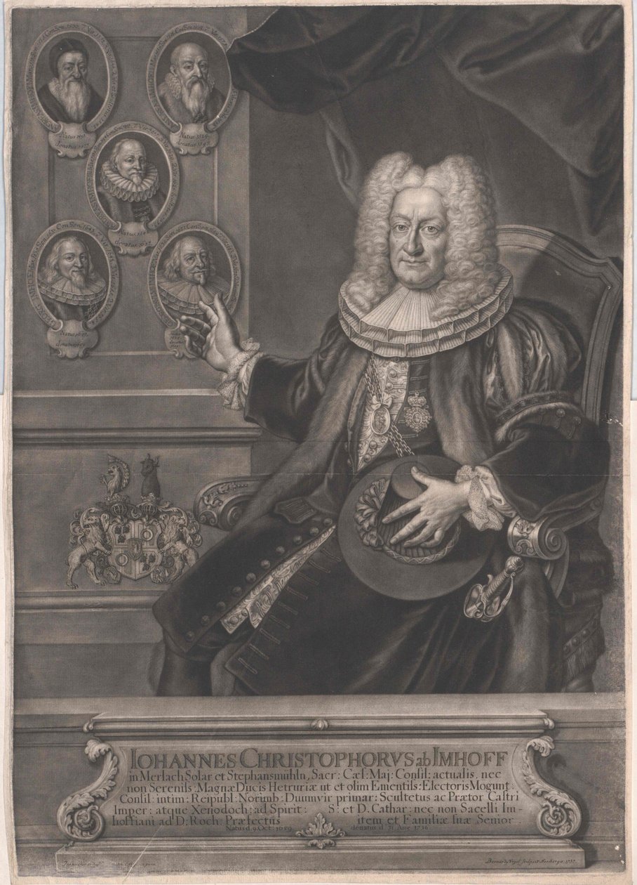Johann Christoph Imhof von Artist Unknown