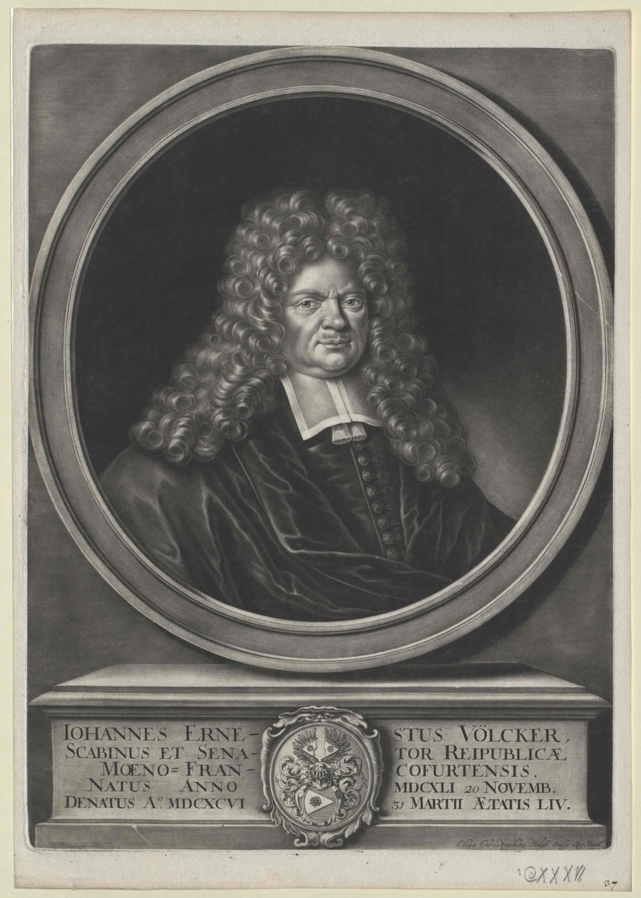 Johann Ernst Voelcker von Artist Unknown
