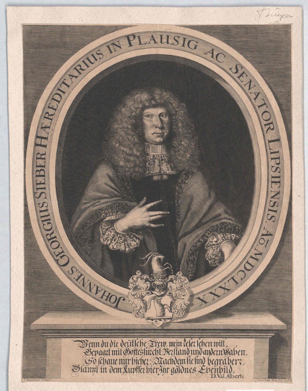 Johann Georg Sifter von Artist Unknown