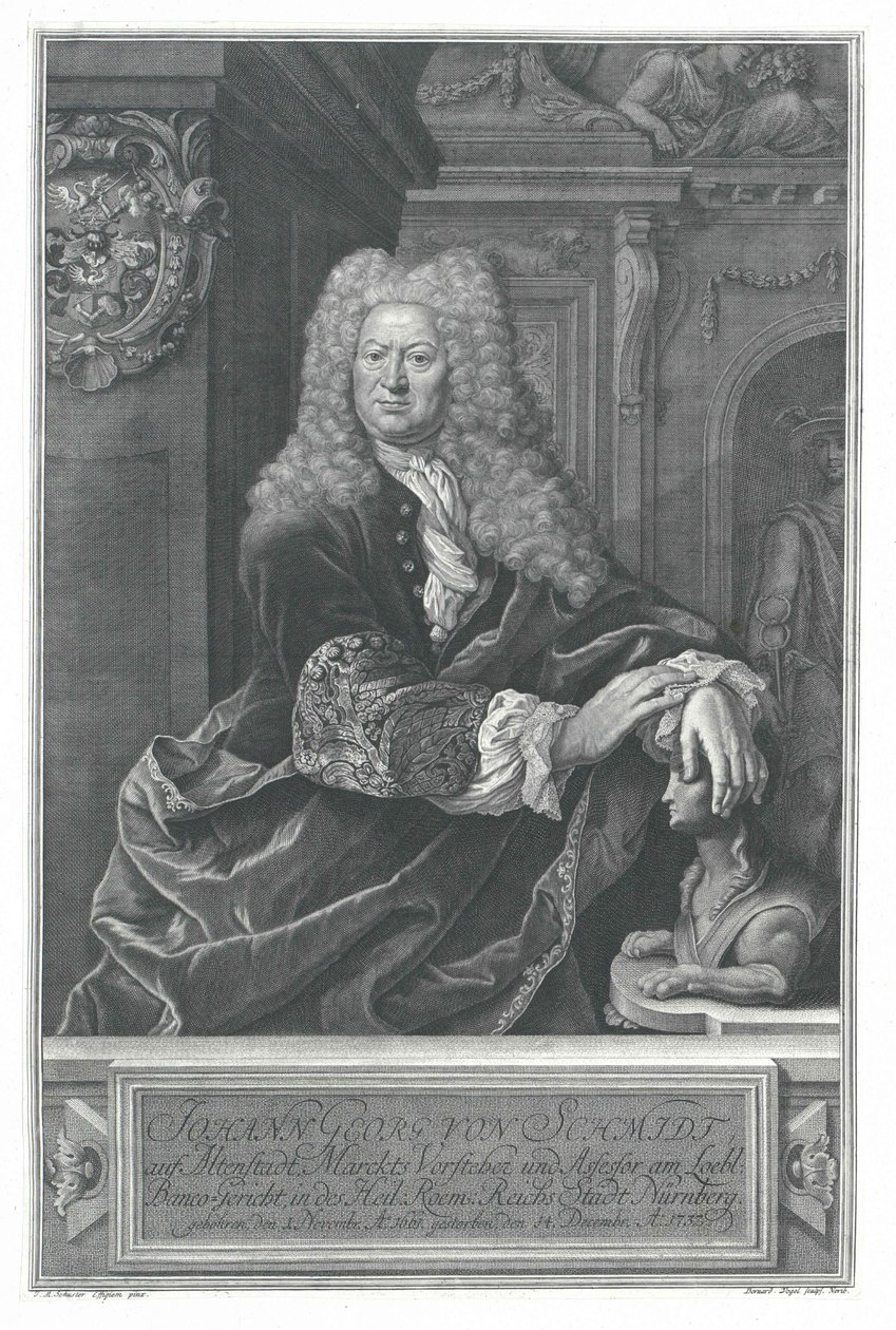 Johann Georg von Schmidt auf Altenstadt von Artist Unknown