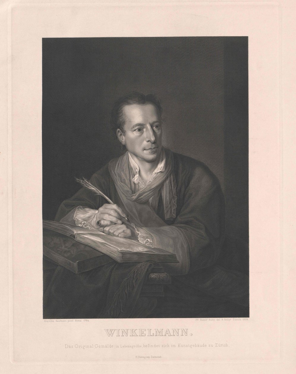 Johann Joachim Winckelmann von Artist Unknown