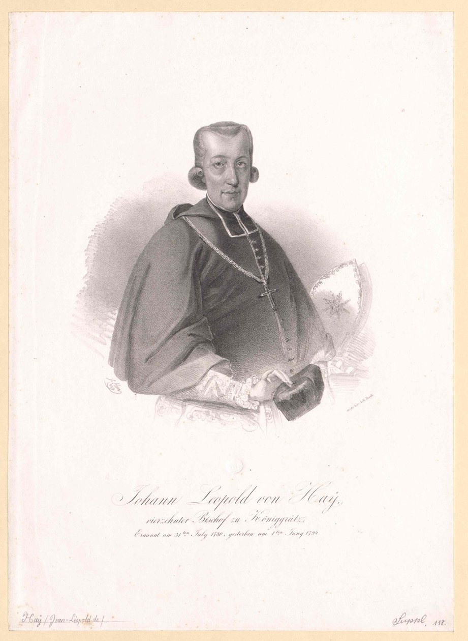 Johann Leopold von Hay von Artist Unknown