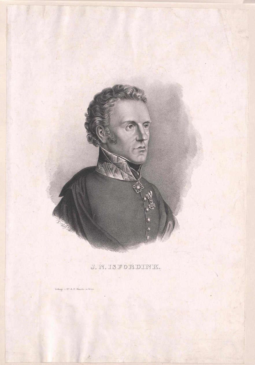 Johann Nepomuk von Isfordink-Kostnitz von Artist Unknown