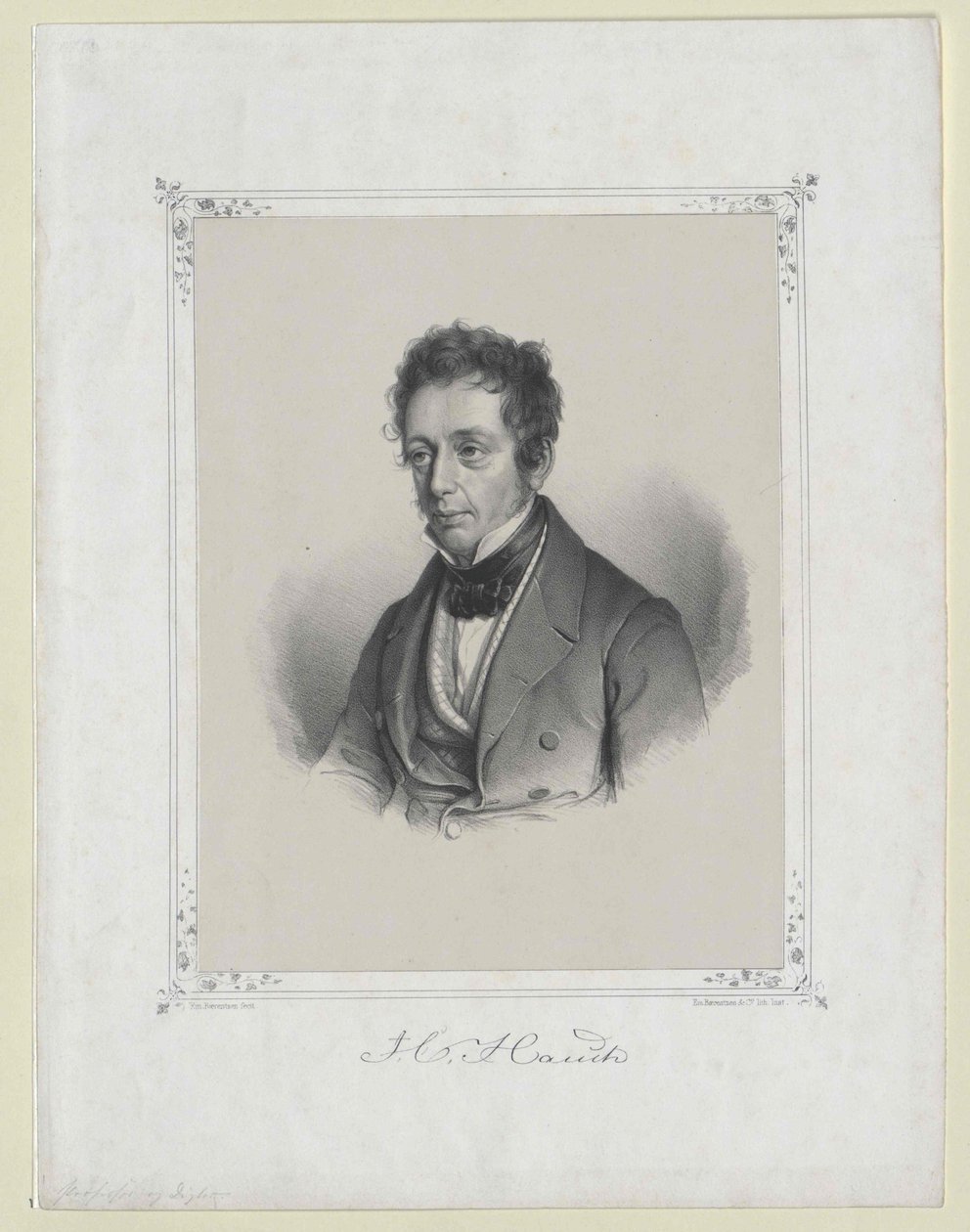 Johannes Carsten Hauch von Artist Unknown