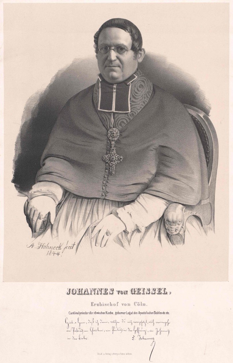 Johannes von Geissel von Artist Unknown