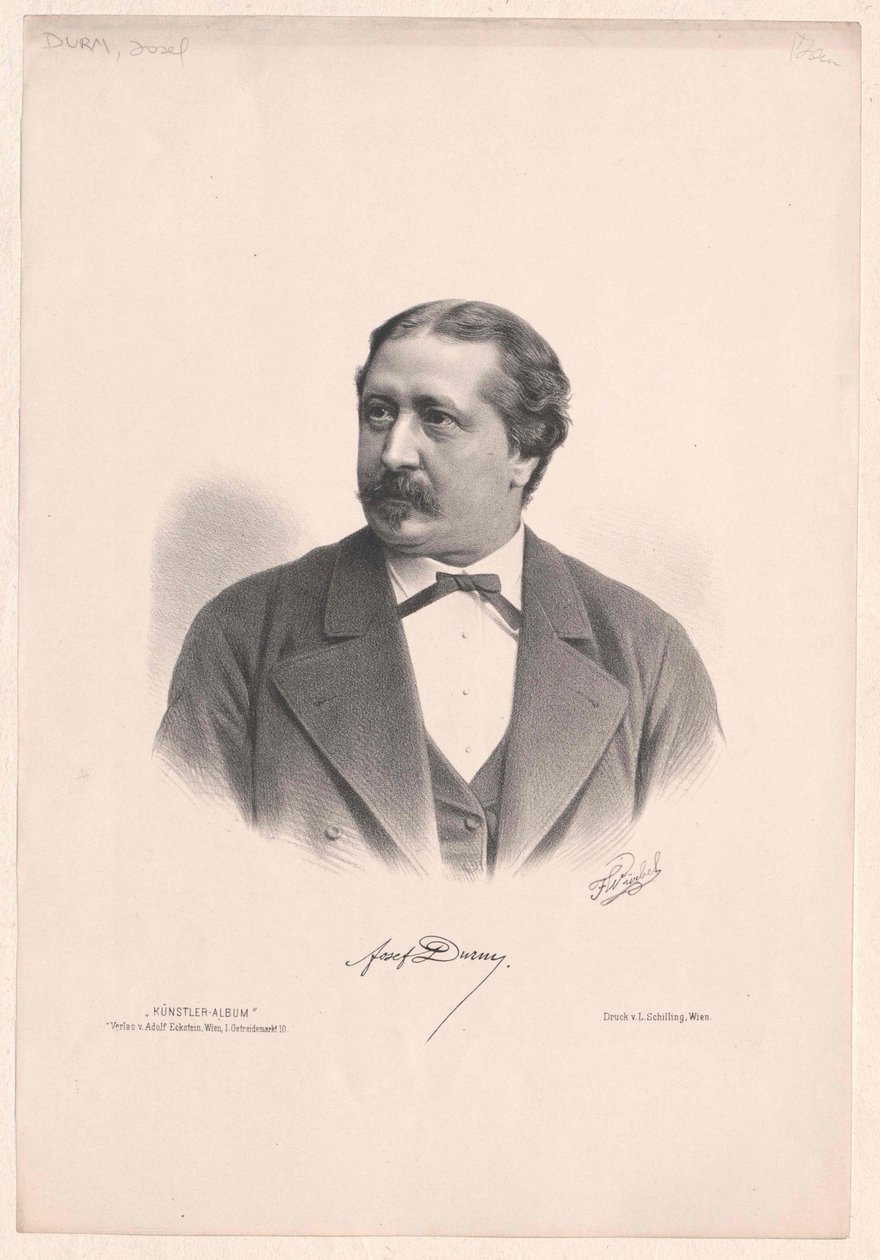 Joseph Durm von Artist Unknown