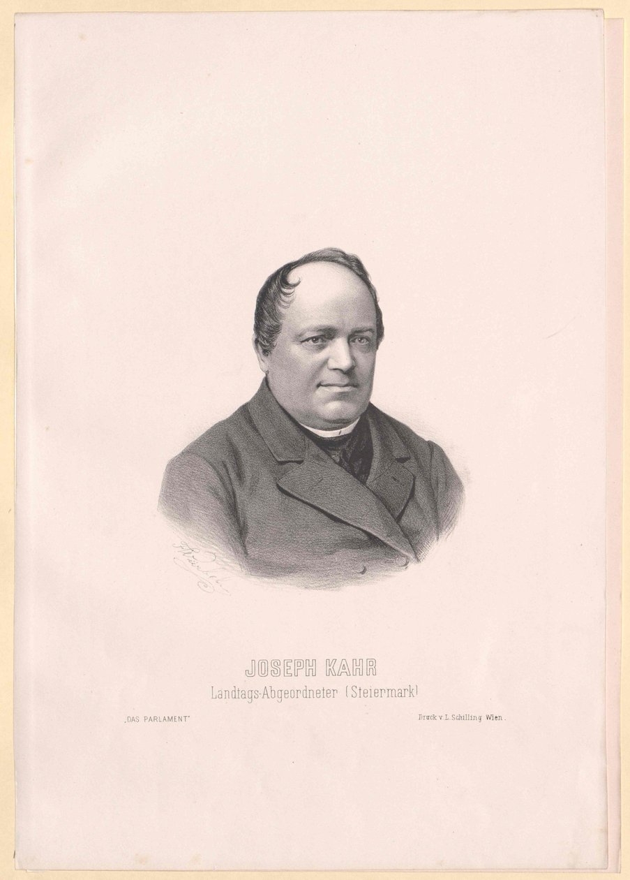 Joseph Kahr von Artist Unknown