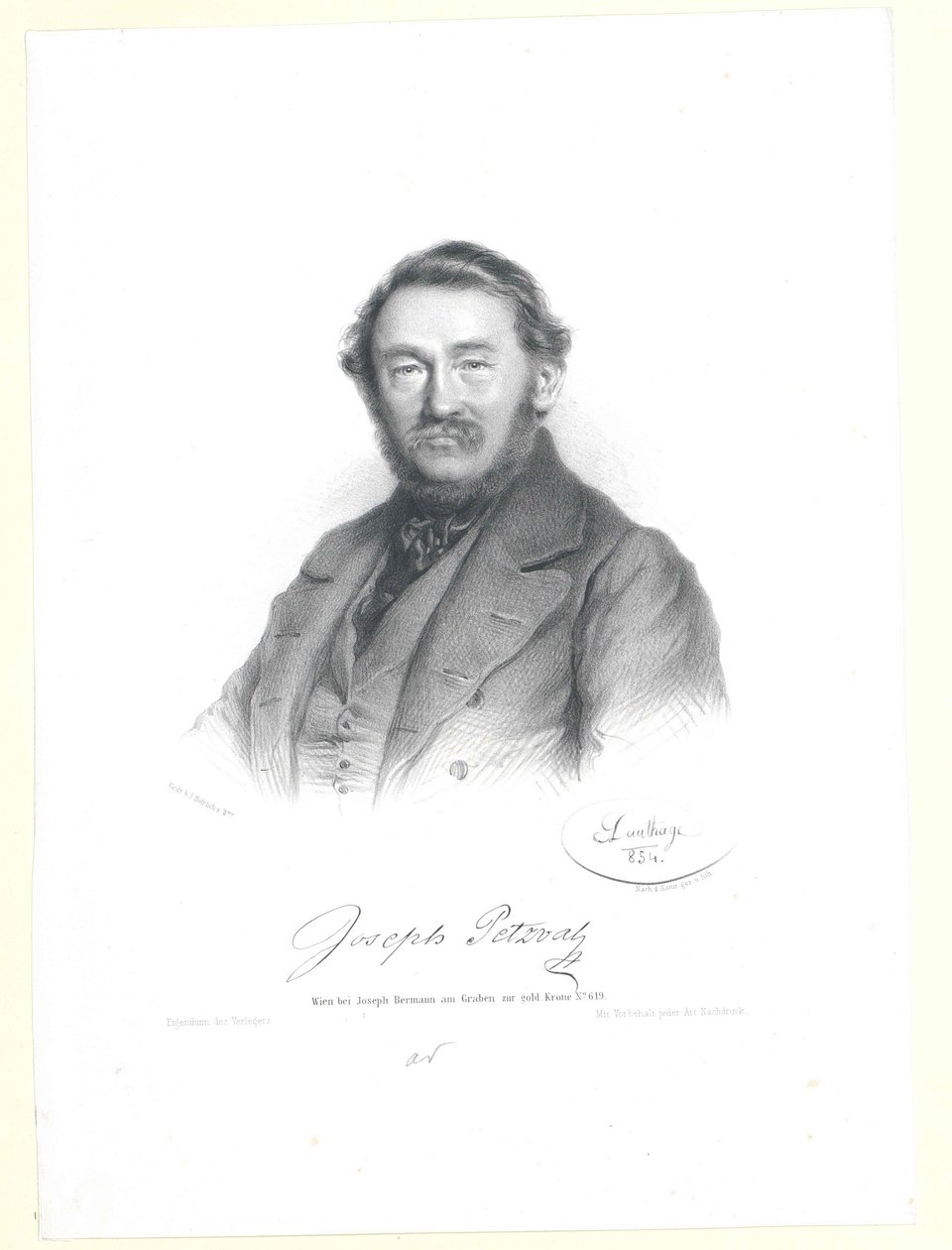 Joseph Petzval von Artist Unknown