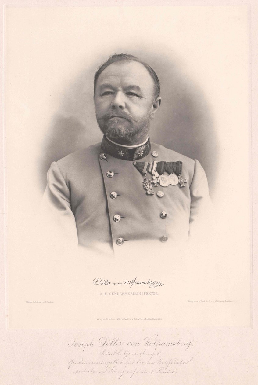 Joseph von Doeller-Wolframsberg von Artist Unknown