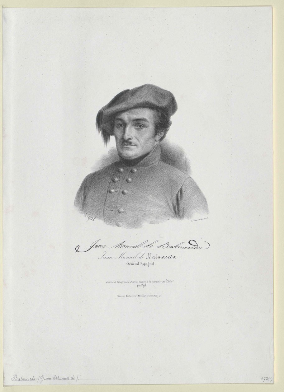 Juan Manuel Balmaseda von Artist Unknown
