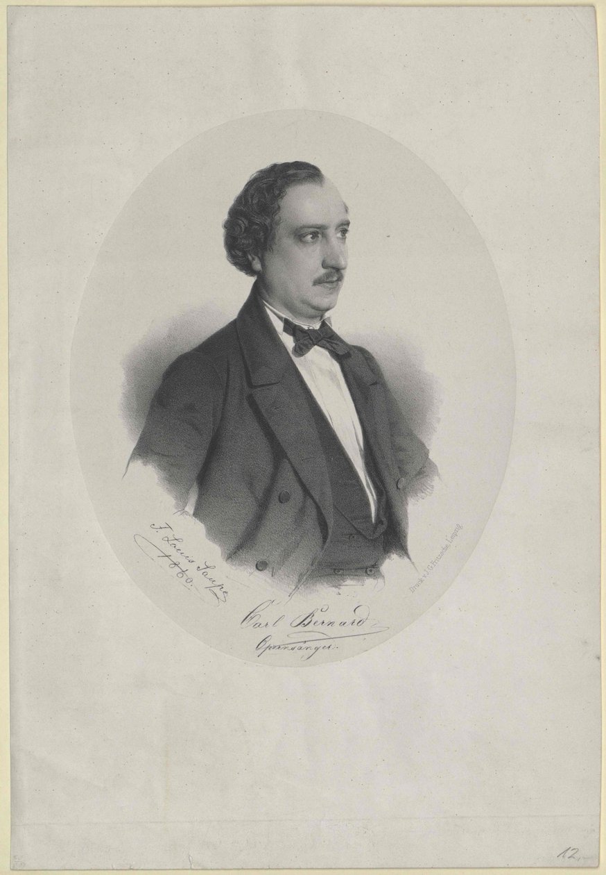 Karl Bernard von Artist Unknown