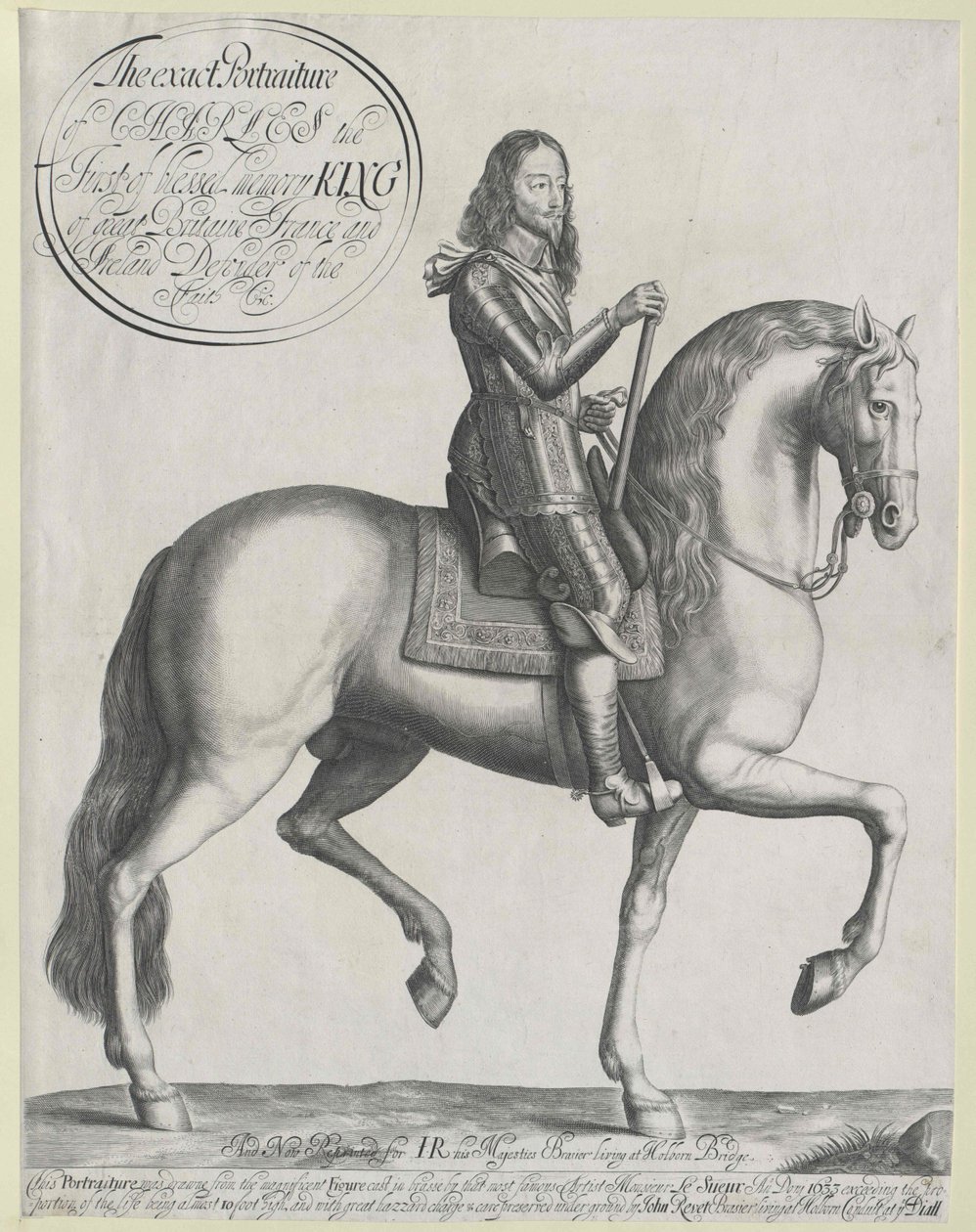 König von England Karl I von Artist Unknown